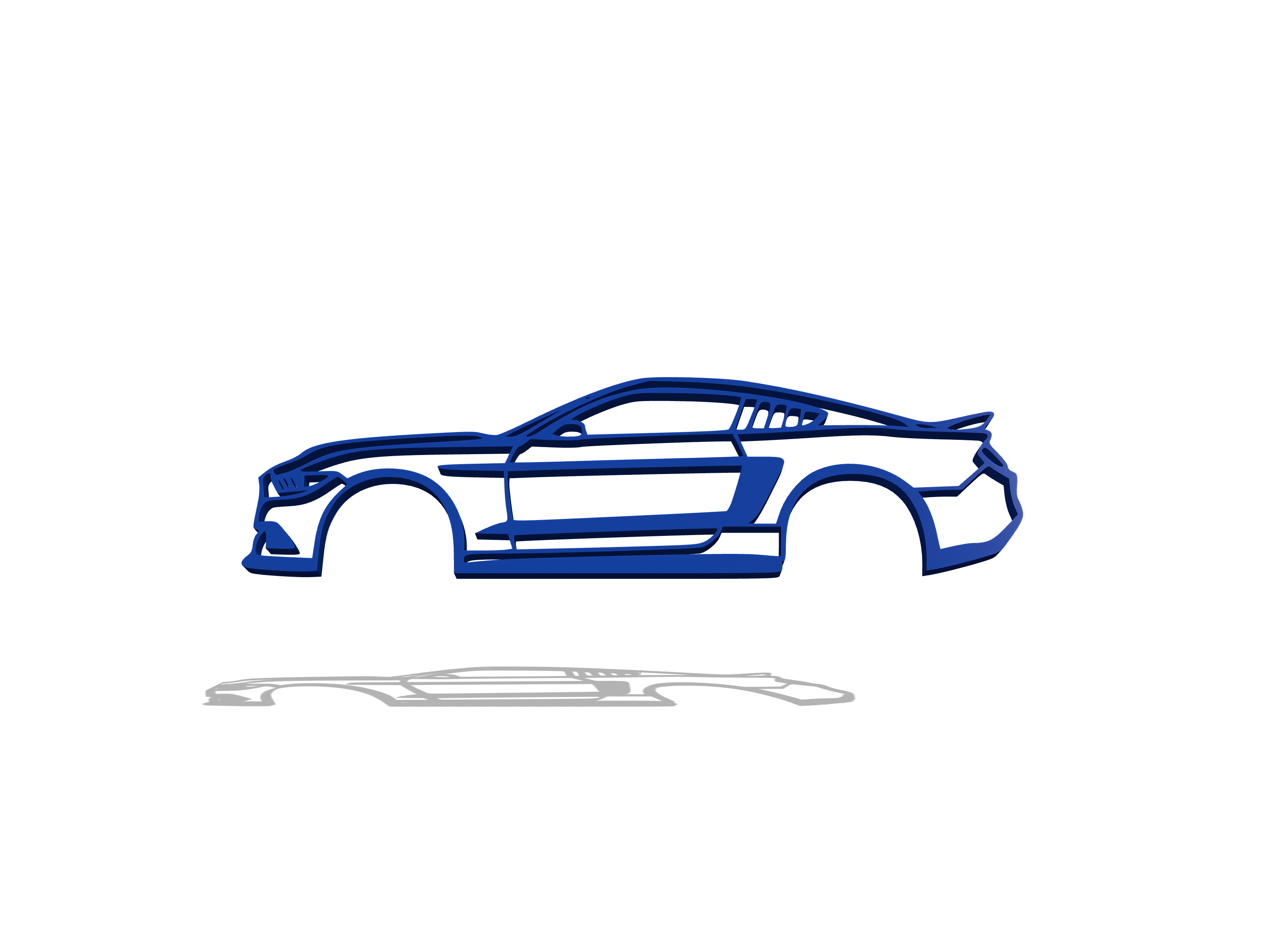 Ford - Mustang GT Wall Art